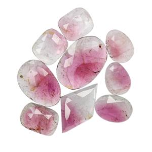 Natural Bio turmalina pera corte facetado forma elegante cabujón rebanadas de piedras preciosas sueltas 13x10mm-24x16mm 45 quilates lote fabricación de joyas - Product Image 3