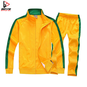 Uniformes deportivos al por mayor para hombre, conjunto de 2 piezas, pantalones deportivos para gimnasio, chaqueta y pantalón deportivos para hombre, chándal de poliéster - Product Image 2