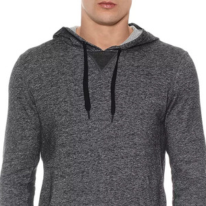 Nouveautés personnalisées : sweat à capuche en molleton de coton pour homme, style tendance, col long. - Product Image 2