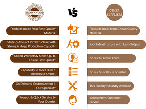 Tazón de luna creciente hecho a mano de alta calidad hecho de madera de mango Tazón de servicio elegante para cocina o decoración Oferta de suministro al por mayor - Product Image 5