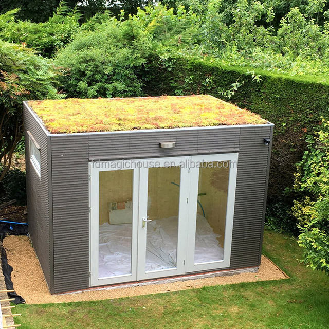 Modern Studio Shed Prefab Office Pods Backyard Art Cabin Steel Container Houses