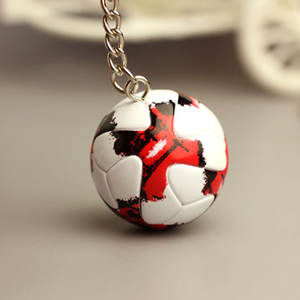 Mini llavero de bola en forma de círculo de Color personalizado, llavero de bola pequeña de colores - Product Image 5