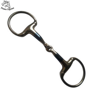 Haute qualité professionnel course de chevaux Eggbutt Bits en acier inoxydable lâche-anneau Durable Western équestre équitation Bit PRIMO - Product Image 4