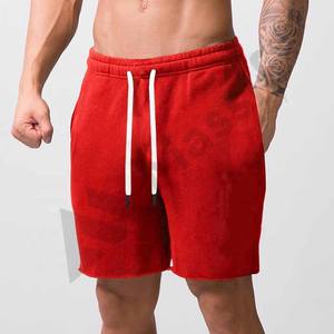 Short de sport en coton XXS personnalisé pour hommes, jogging, gym, cordon de serrage, logo, taille moyenne, maille, plage/cargo, basket-ball de style OEM - Product Image 2