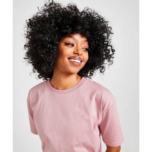 Women's Crop <b>Top</b> Cotton Crew Neck Slim Fit Soft Touch Fitness Yoga Summer Casual Wear T Shirt - Product Image 3