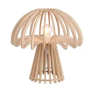 蘑菇竹灯罩和天花灯台灯