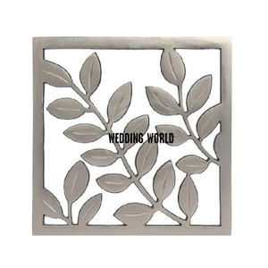 Square Shape Metal <b>Trivet</b> Traditional Design Handmade Wholesale <b>Trivet</b> Silver Finished Designer Metal <b>Trivet</b> - Product Image 1
