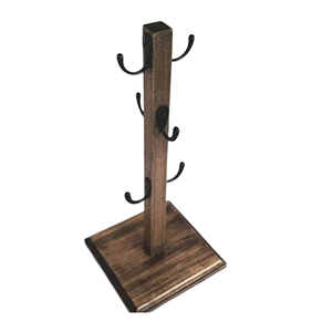 Trang trí nâu sang trọng kim loại cốc chủ cây đứng chi nhánh giữ cốc lưu trữ giá cho cup hiển thị hoặc truy cập hàng đầu hiển thị đứng - Product Image 5