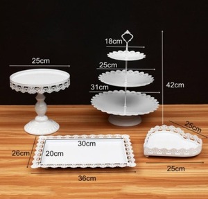 Top selling Metal Cake Stand for home and restaurants from Indian manufacture - Product Image 3