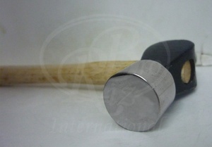 Picard Ball Peen Hammer Acero inoxidable con mango de madera Equine Hoof Trimming Farrier Tool Horse Hoof - Product Image 3