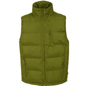 Gilet matelassé d'hiver respirant sans manches à col mandarin de couleur unie pour homme, vente en gros - Product Image 5