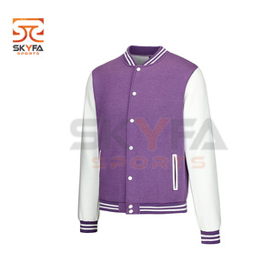 Custom varsity jacket Men bomber jacket low price - Product Image 3