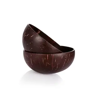 Sustainable Natural Coconut Shell Bowl/ Coconut Shell Bowl Sets/ Mini Coconut Shell Bowl With High Quality Vietnam Coco Products