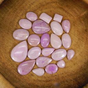 พลอยฟอสโฟไซเดอร์ไรต์ธรรมชาติ 50 กรัม ขายส่ง รูปทรงผสม ทำด้วยมือ แบบคาโบชอง - Product Image 6