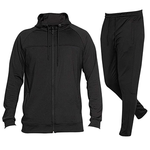 2021 nueva moda con logotipo personalizado, conjunto de chándal deportivo para hombre, Sudadera con capucha y ropa deportiva de talla grande personalizada para deportes de invierno - Product Image 1