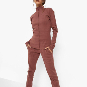 Logo personnalisé de haute qualité hiver entraînement survêtements jogging sport ensemble avec grande taille caractéristique design uni - Product Image 6