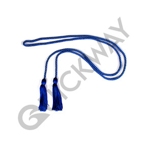 Bishop Tassel Liturgical Cord Cincture Pectoral Cross Cord Custom Solid Gold Color Cincture Cordones Venta a granel - Product Image 5