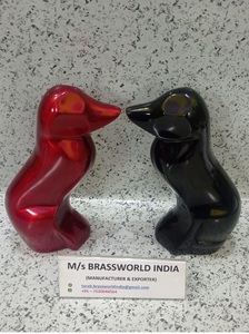 Black and Purple <b>Dog</b> Cremation <b>Urn</b> by Brassworld India Funeral Supplies - Product Image 4