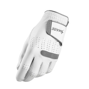 New Men's Genuine Leather Golf <b>Gloves</b> <b>Moisture</b> Wicking Lightweight Full Finger Left Hand - Product Image 1