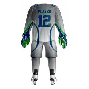 Ensemble d'uniformes de hockey sur glace et de pantalons GAF de haute qualité pour le sport d'équipe avec logo personnalisé imprimé par sublimation - Product Image 6