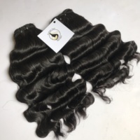 Rambut Vietnam Grosir Berkualitas Tinggi Murah, 100% Rambut Asli Remy, Rambut Virgin Vietnam Bergelombang, Bundel Rambut