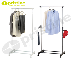 OEM eBay Organizador Taiwán Almacenamiento doméstico Fabricante de muebles MIT DIY artículos para el hogar 3 metal ajustable tendedero de ropa - Product Image 2