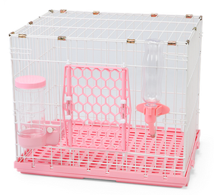 Jaula para Mascotas Pequeñas de Estilo Clásico ACEPET 610-S para Cachorros y Perros con Marco de Metal y Bandeja de Plástico para Todas las Estaciones - Product Image 1