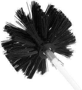 Strumento di pulizia asciugatrice <span class=keywords><strong>Kit</strong></span> di pulizia dello sfiato asciugatrice spazzola per lanugine <span class=keywords><strong>Kit</strong></span> di spazzata per camino 12 piedi cucina pulizia domestica mano nera per tutte le stagioni - Product Image 2