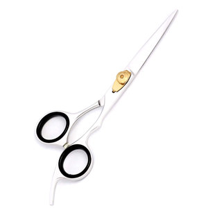 Barber Scissors Stainless Steel straight handle barber salon scissors - Product Image 6
