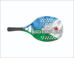 Raquettes de beach tennis sur mesure 100% carbone fibre de verre pour padel/aspaddle avec logos et combinaisons de couleurs 320-340g 50cm - Product Image 6