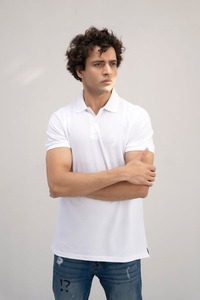 2024 haute qualité personnalisé brodé imprimé uni Golf coton conception de Logo personnalisé impression polo vierge - Product Image 2