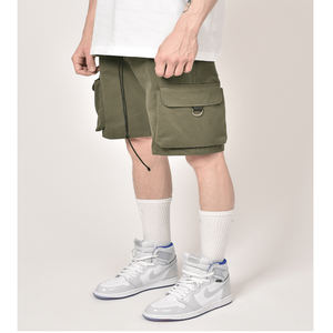 Shorts noirs personnalisés pour hommes, avec 4 poches avant, élégants, en tissu de coton, nouveau Style pour hommes, femmes et enfants - Product Image 5