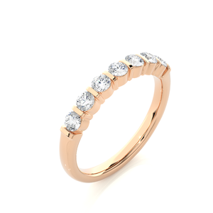 Anillo de compromiso de colección para mujer con diamantes naturales certificados de laboratorio IGI Ingemco precios al por mayor certificados en India - Product Image 2