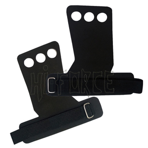 <b>Gymnastics</b> Hand Grips With Wrist Straps Weightlifting Workout Pullups Gymnastic <b>Gloves</b> - Product Image 3