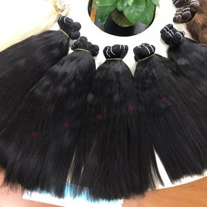 Extension Yaki naturel lisse — queen beauty, 90cm, tissage sur trame, haute qualité, mèches de cheveux humains - Product Image 3