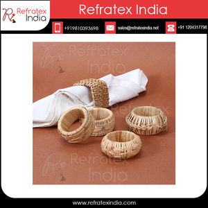 แหวนรองผ้าเช็ดปากทำมือจากไม้ไผ่ ขายส่ง เป็นมิตรกับสิ่งแวดล้อม ของตกแต่งโต๊ะอาหารสำหรับงานแต่งงาน งานเลี้ยง และร้านอาหารโรงแรม สำหรับส่งออก - Product Image 5