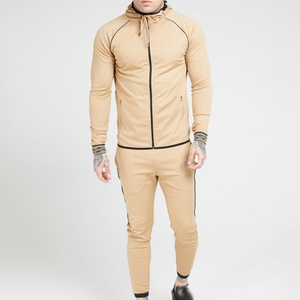Wholesale OEM Sweatsuit Tracksuit Jogging Men Track Suit New Stylish Custom Logo Tracksuit - Product Image 3