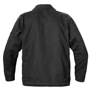 Chaqueta de lona OEM/ODM personalizada para hombre, ropa de calle pesada a la moda, con cremallera, de algodón, para trabajo, precio barato - Product Image 2