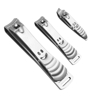 Good Quality Classical Smile Face Nail Clipper Stainless <b>Steel</b> Finger Toe Nail Cutter Top Sale Beauty <b>Product</b> - Product Image 5