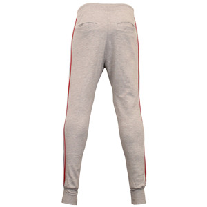 OEM Wholesale Men's 100% Polyester Two-Piece Track Suit Customizable Embroidered Logo Solid Color <b>Block</b> Breathable Elastic Waist - Product Image 6