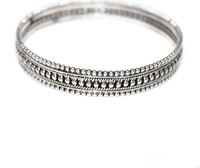 Pulseras y Brazaletes de Plata de Ley 925 Sólida, Geométricas, Clásicas, Vintage, Oxidadas, para Aniversario, Joyería para Mayoristas