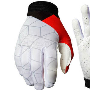 Gants de course en néoprène/cuir à doigts entiers respirants Protection des mains de sécurité pour les activités de plein air Motocross Export - Product Image 2