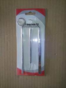 Vente chaude Prime À L'exportation Qualité Anti-Brouillard Miroirs Dentaires #4 45 Degrés Réflexion avec Poignée En Acier Inoxydable - Product Image 3