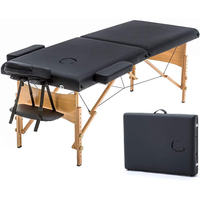 Table de massage pliante portable Sukar avec jade thermique et tabouret pour extensions de cils