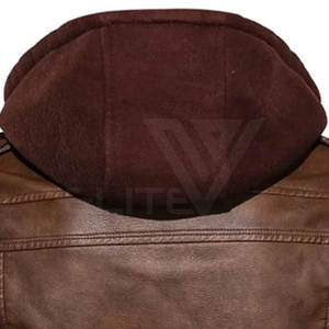 Nouvelle veste en cuir vintage décontractée pour homme, tenue d'hiver, design de motard, poche, imperméable, respirante, coupe-vent, grande taille - Product Image 5