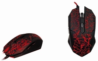 Mouse Gaming Optik USB Berkabel Laris Manis dengan Lampu LED Keren Dari Produsen Layanan OEM di Cina.