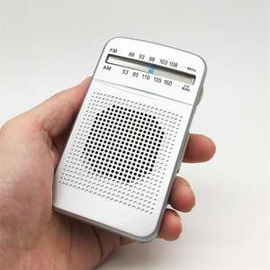 <span class=keywords><strong>Radio</strong></span> transistor portable Kchibo KK-<span class=keywords><strong>925</strong></span>, meilleure réception, batterie longue durée, <span class=keywords><strong>radio</strong></span> <span class=keywords><strong>FM</strong></span> AM de poche fonctionnant sur piles avec 2 piles AA - Product Image 2