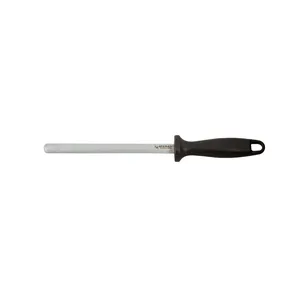 Atasan-afilador de cuchillos de acero inoxidable de alta calidad, herramienta de afilado Manual para cuchillos de cocina, cuchilla de cuchilla