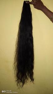 100% cabellos humanos indios de un solo donante. Cabellos crudos Color natural Extensión de cabello humano Remy. - Product Image 5