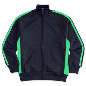 Coated Canvas Soccer Jackets with Stand Collar <b>Winter</b> <b>Sport</b> Outerwear - Product Image 2